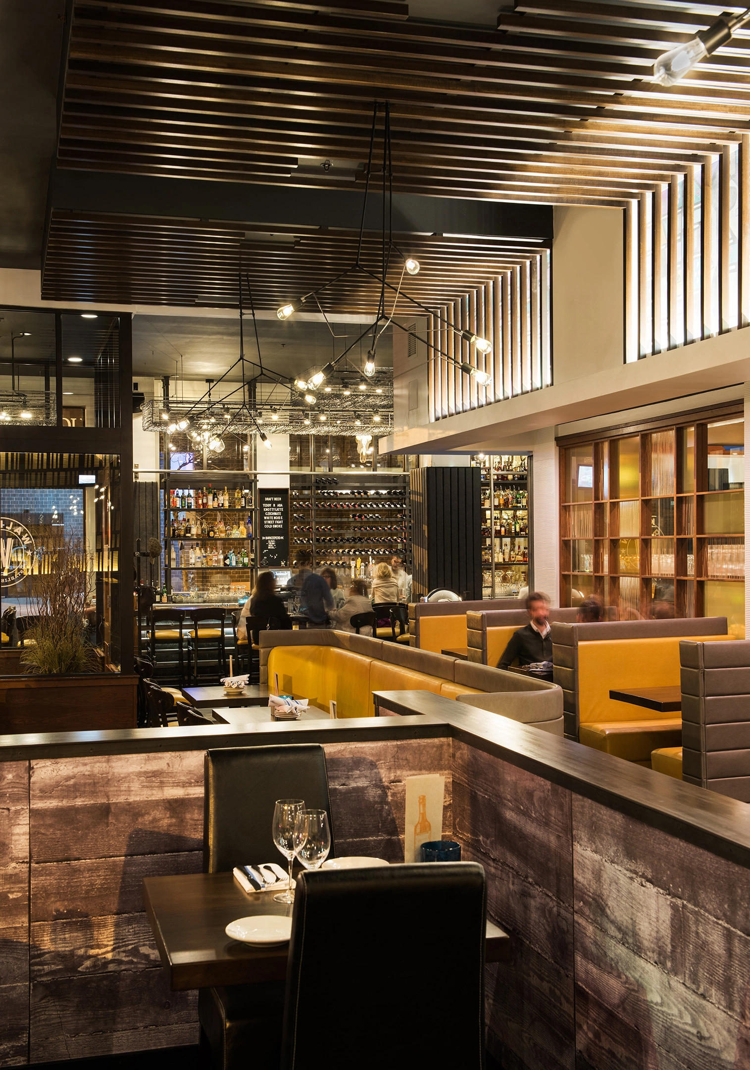 Walkers | Jazz-Inspired Restaurant Redesign | A&E Design