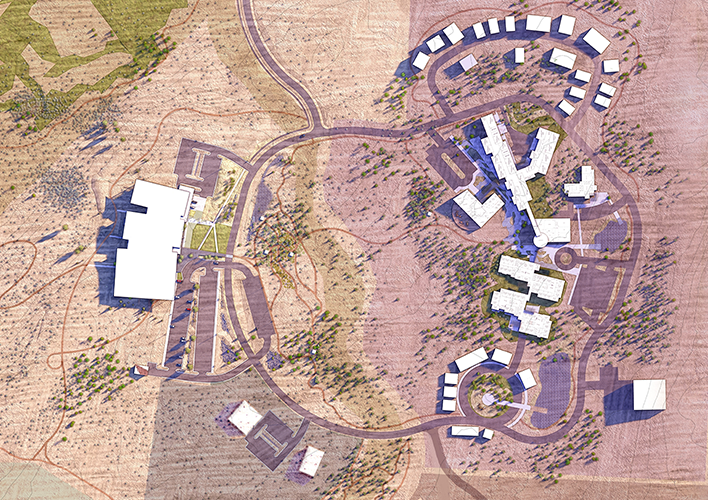 Landscape site plan by A&E Design.
